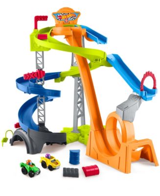 Hot wheels action spiral speedway deals