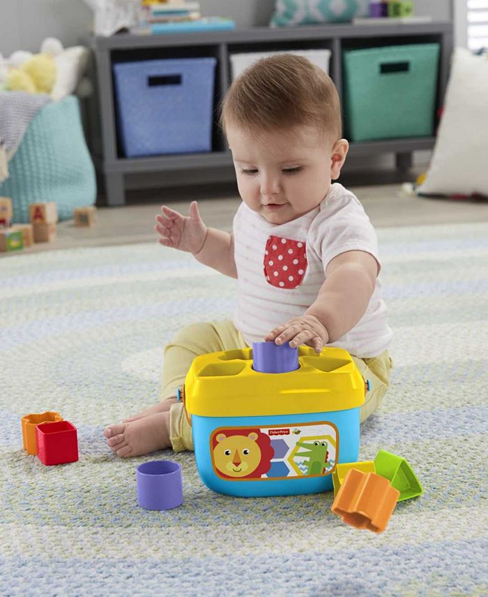 Fisher Price Fisher-Price Baby's First Blocks Shape Sorting Toy with ...