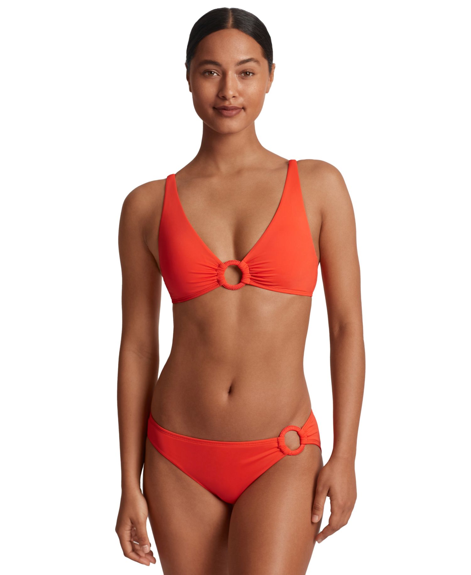 Women's Macrame-Ring Hipster Bikini Bottoms