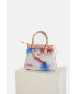Cindolo Shearling Bag In Multicolor