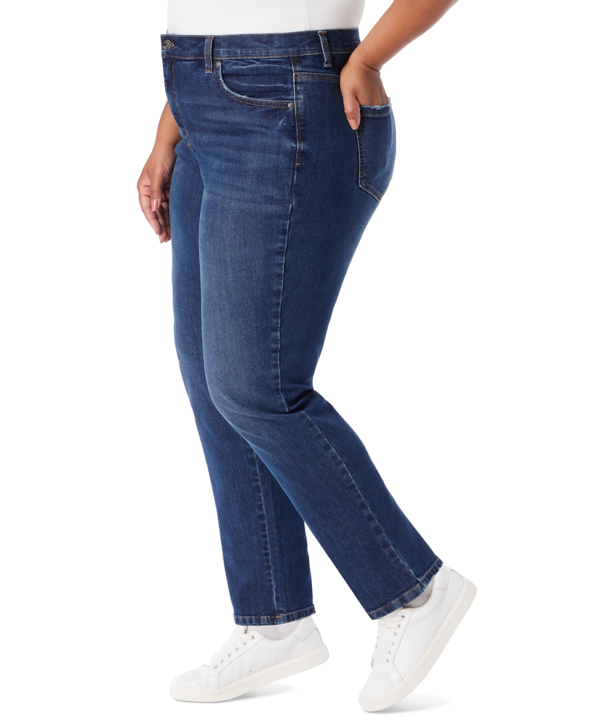 Gloria Vanderbilt Plus Size Amanda Jean, In Regular & Short In Tisdale W.
