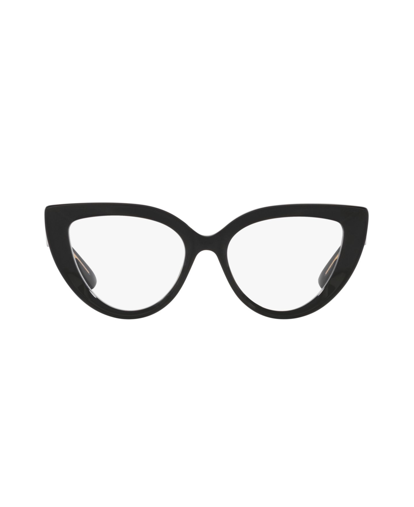 Женские очки Gucci Woman Cat Eye Plastic GG1530O Eyeglasses, цвет: Чёрный — фото 2