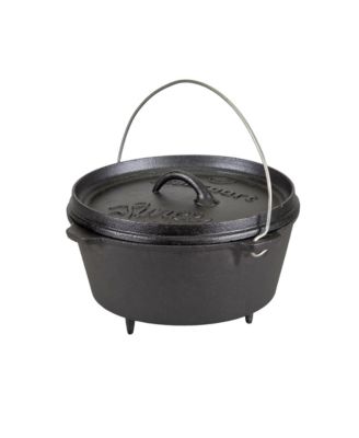 Pre-Seasoned Cast Iron Dutch Oven with Legs