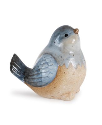 Set of 3 Decorative Bird Figurines Elegant Home Decor Accents