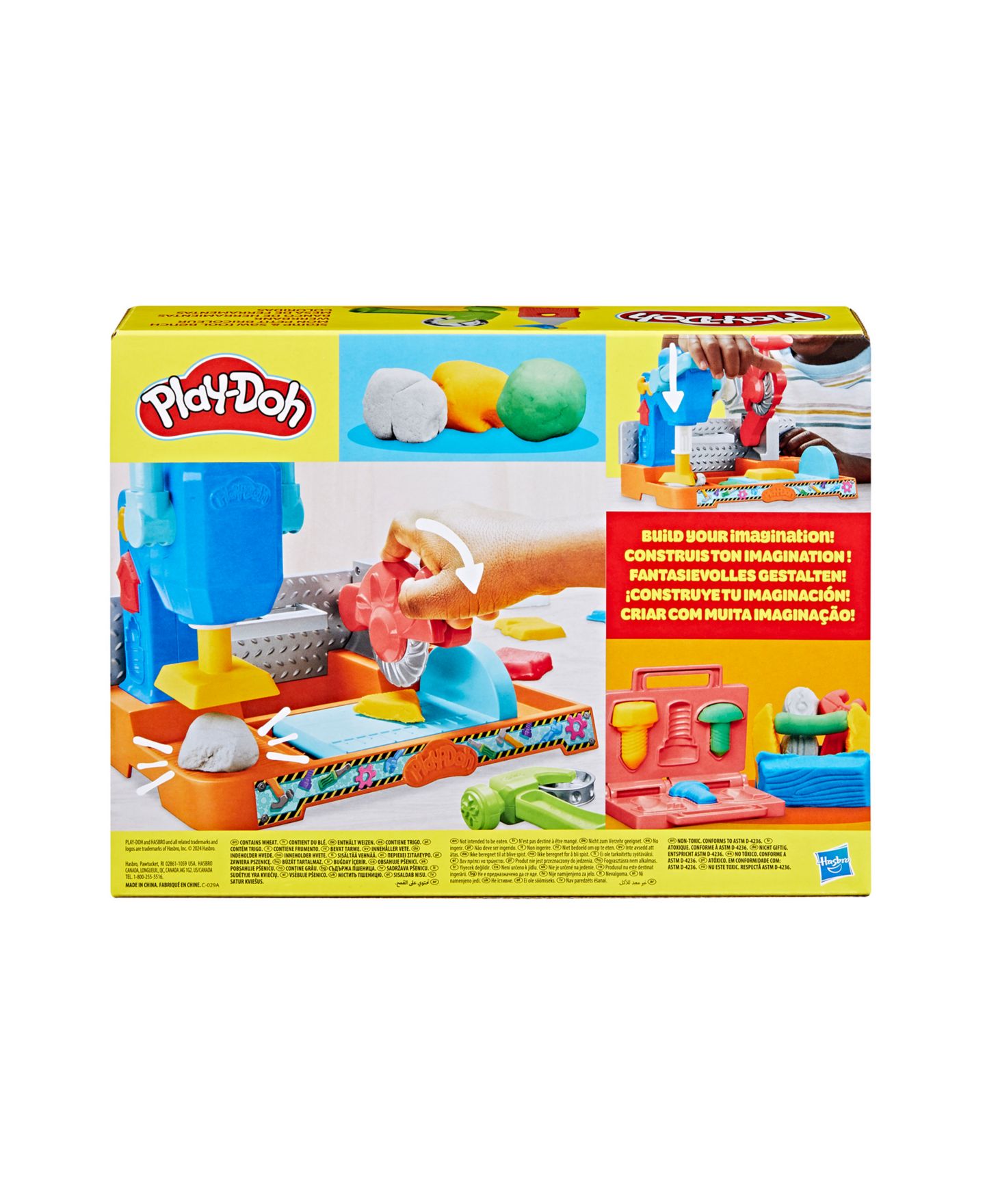 Детская игрушка Play-Doh Stamp Saw Tool Bench — фото 2
