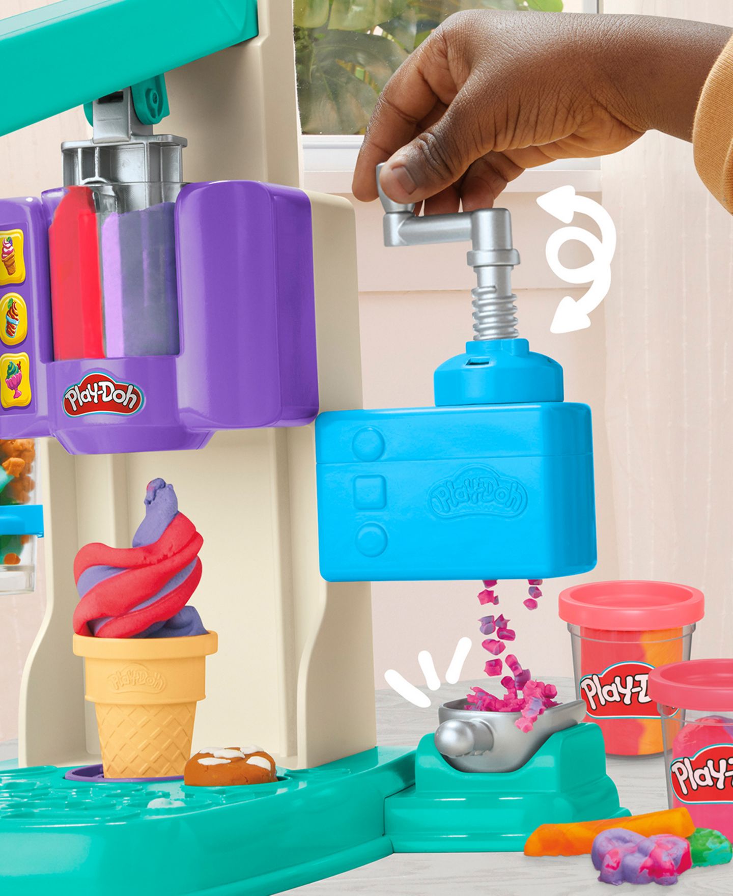 Игровой набор Play-Doh «Радужное мороженое» — фото 6