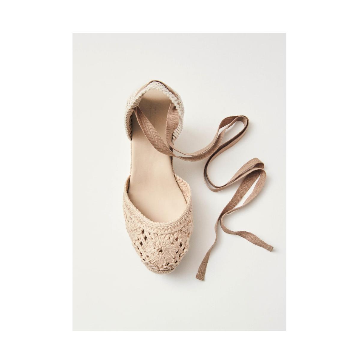Alohas Women's Cordelia Crochet Espadrilles