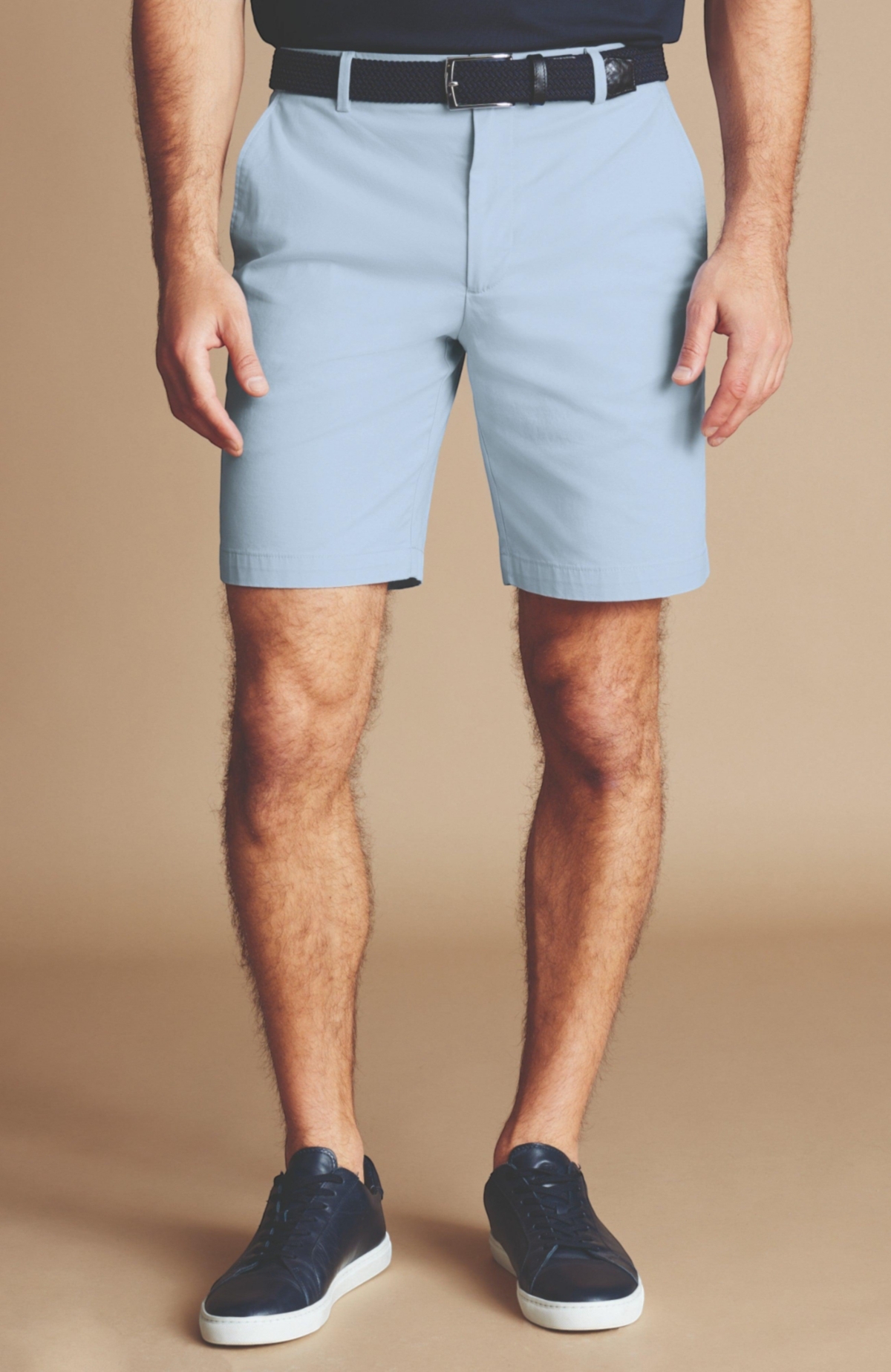 Men's Cotton Shorts - Sky blue