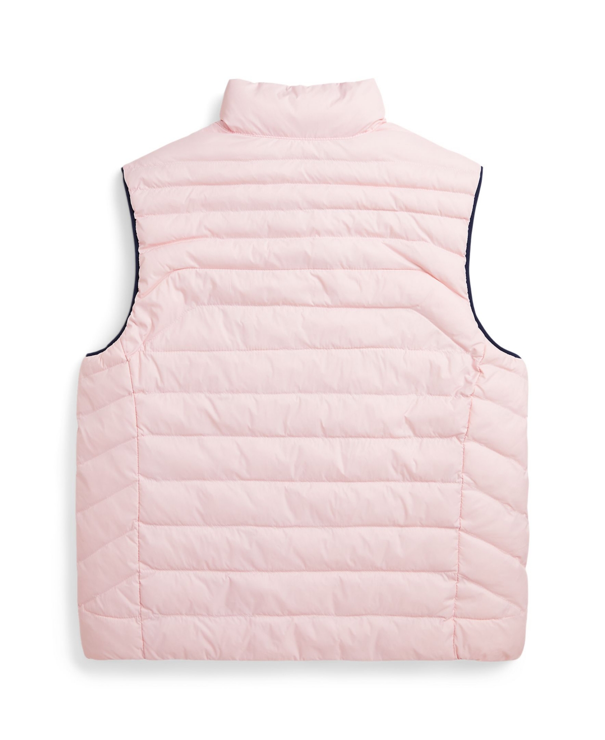 Polo Ralph Lauren Kid's Unisex P-Layer 2 Reversible Quilted Vest Jacket -Hint Of Pink