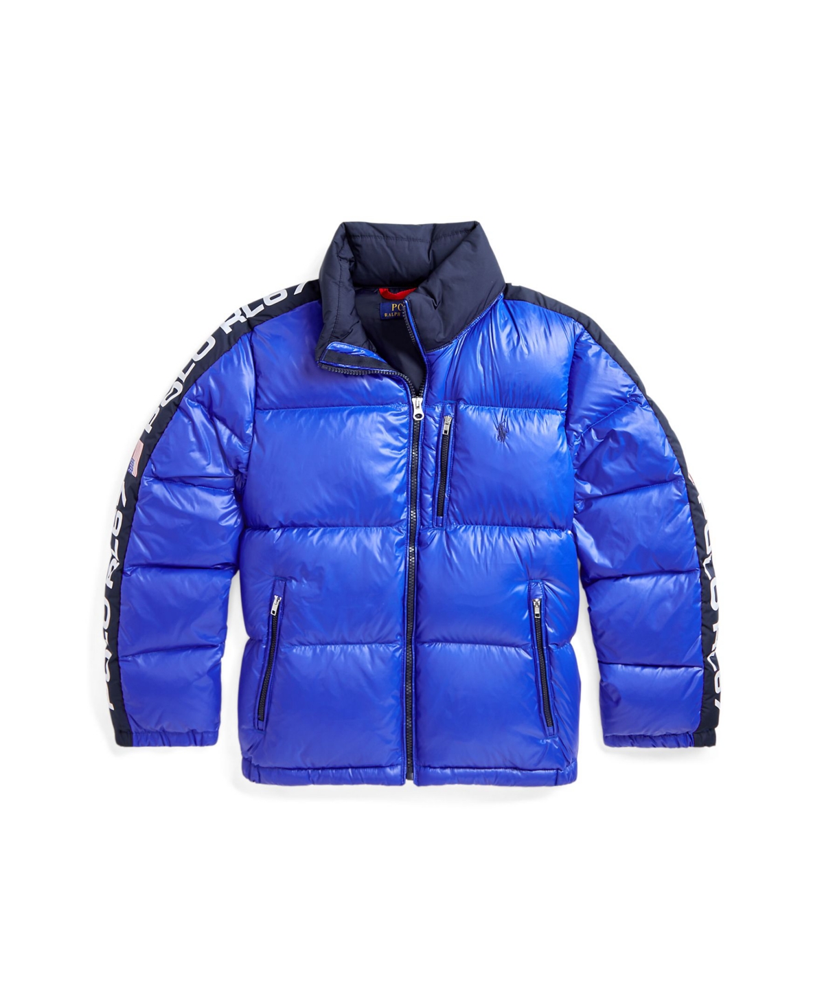Polo Ralph Lauren Big Boys Logo Down Hooded Jacket