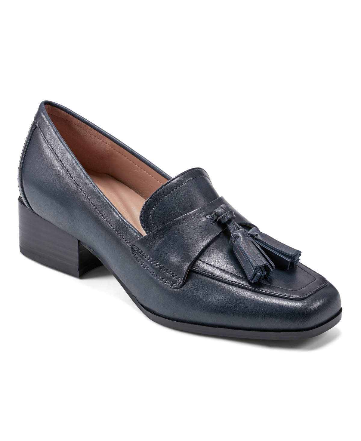 EASY SPIRIT WOMEN'S DREW EFLEX BLOCK HEEL LOAFERS 