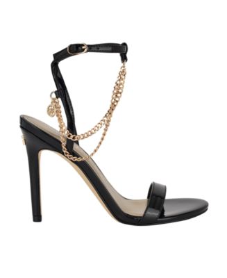 Women's Miamy Open Toe Chain Detail Stiletto High Heel Sandals