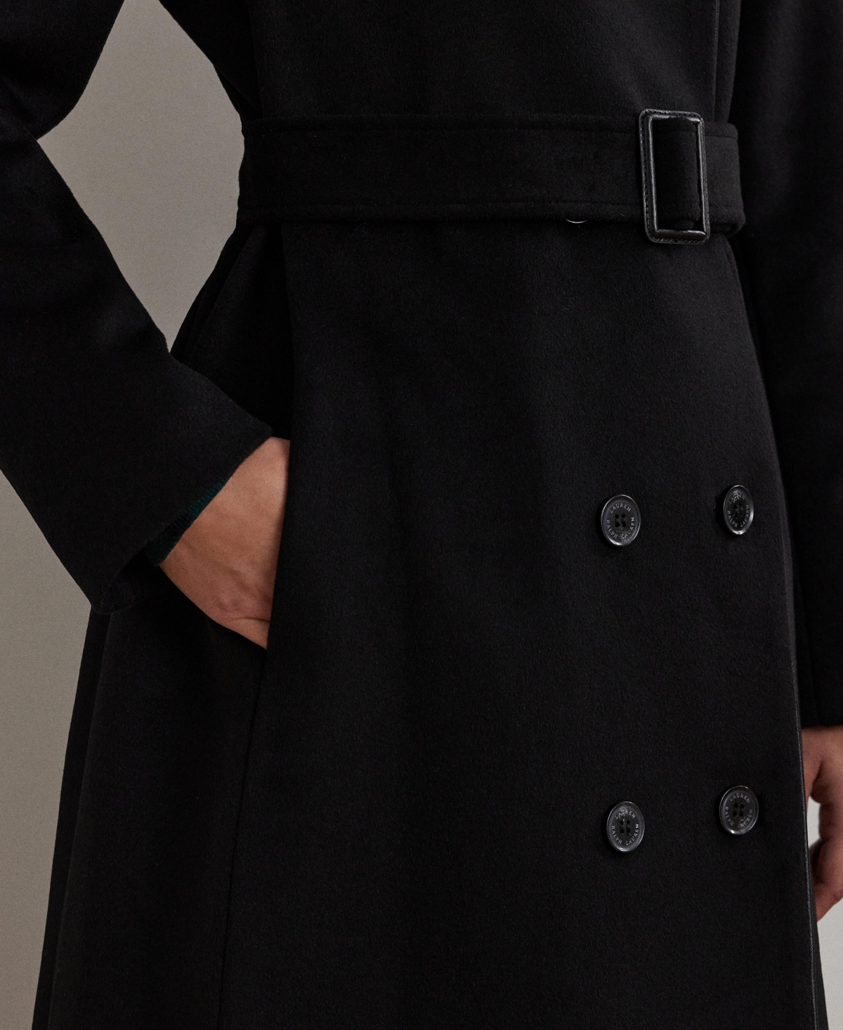 Lauren Ralph Lauren Women's Double-Breasted Belted Trench Coat