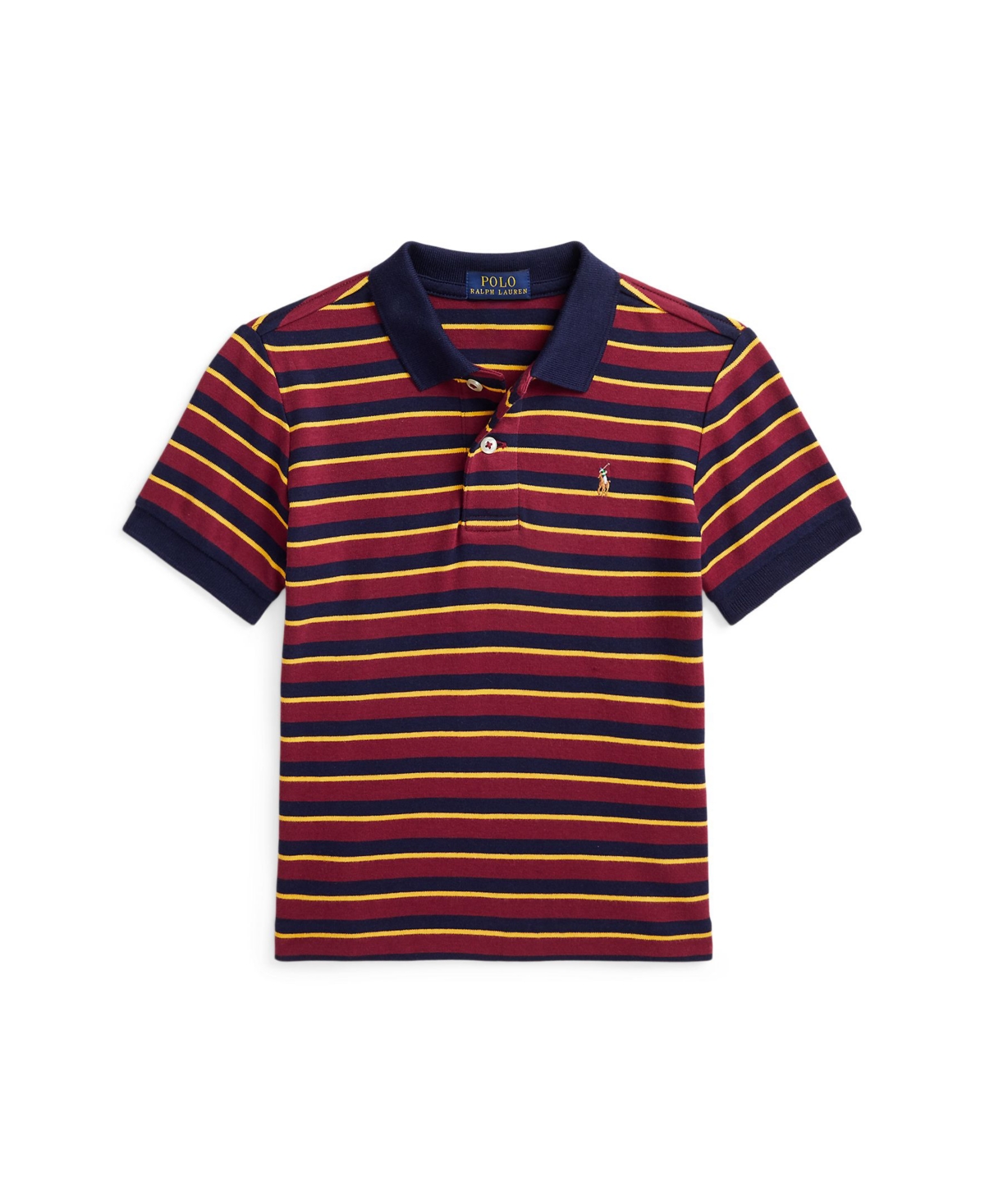 Polo Ralph Lauren Toddler and Little Boys Striped Soft Cotton Polo Shirt