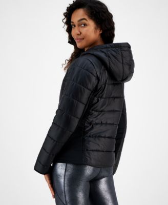 Women's Hooded Puffer Jacket, Created for Macy's
