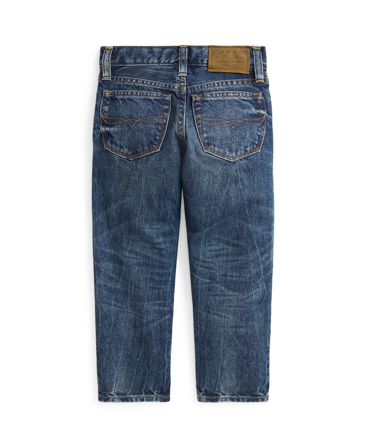 Polo Ralph Lauren Toddler and Little Boys Hampton Straight Distressed Jean