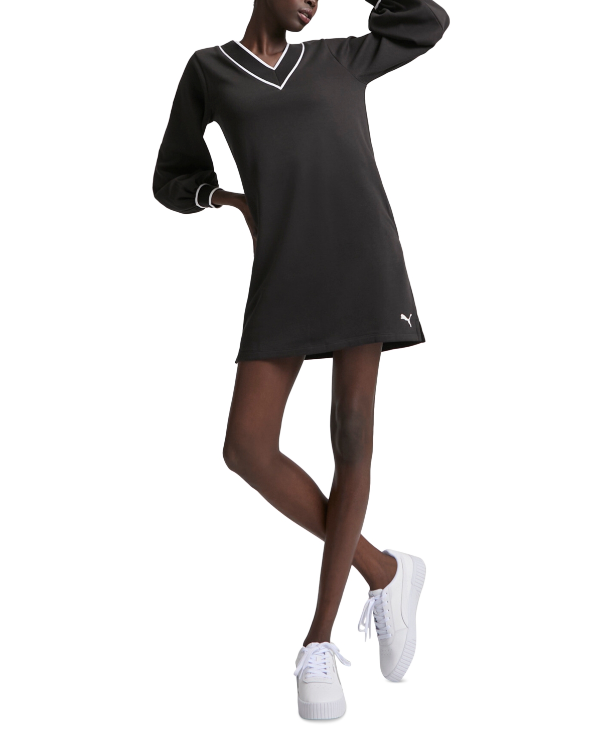 Puma Women's Vintage Sport Long Sleeve Dress