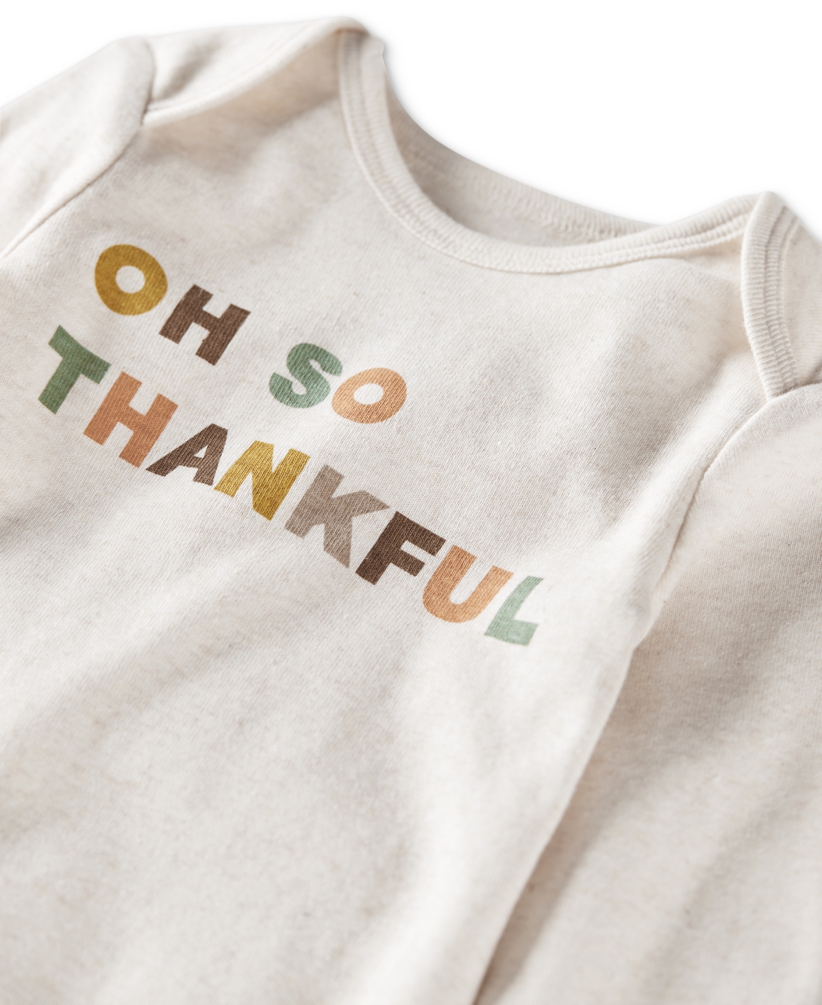 Little Planet by Carter's Baby Oh So Thankful Organic Cotton Bodysuit & Pants, 2 Piece Set -Brown