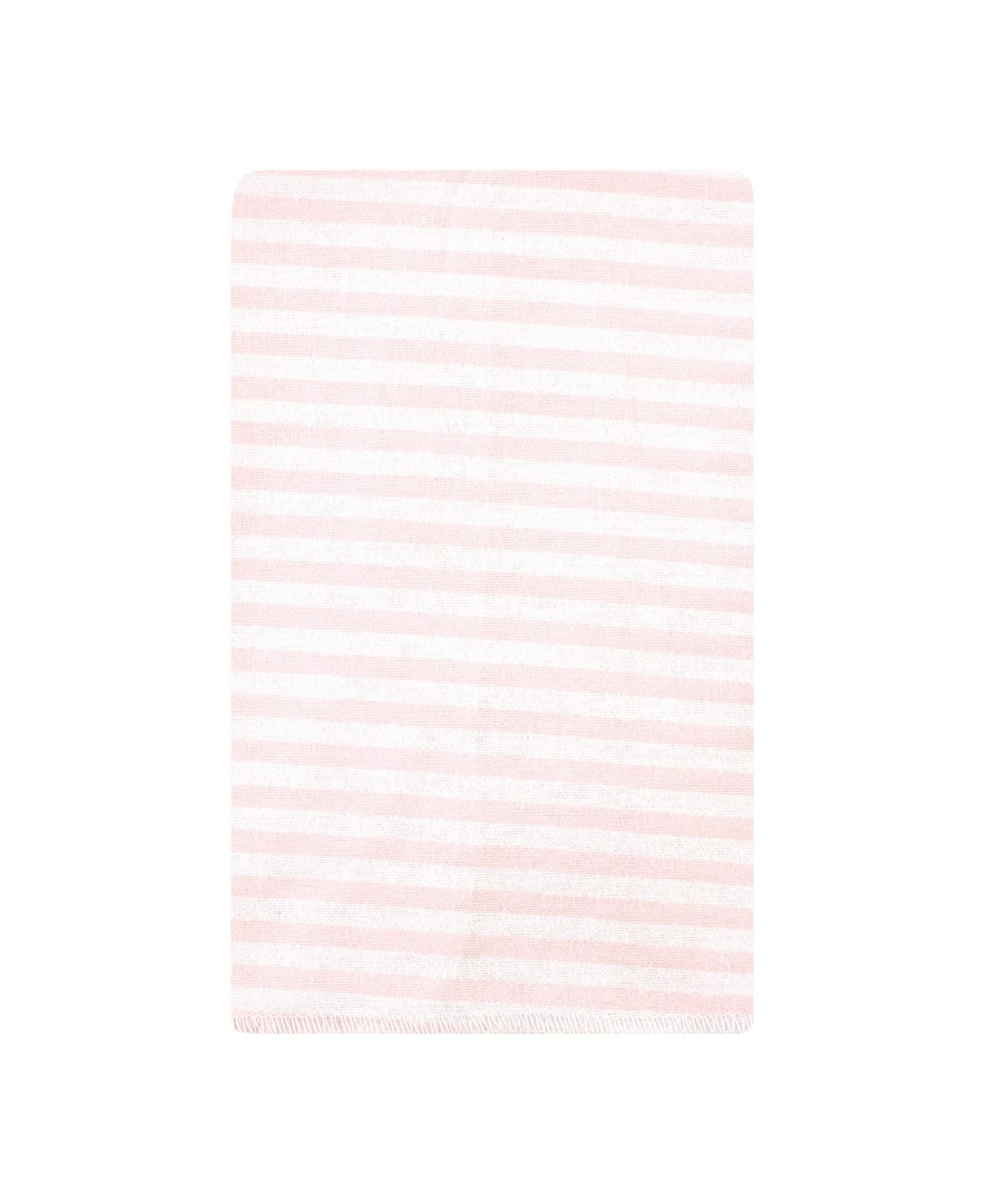 Hudson Baby Infant Girl Cotton Flannel Burp Cloths, Pink Bows 10 Pack, One Size - Pink bows 10 pack