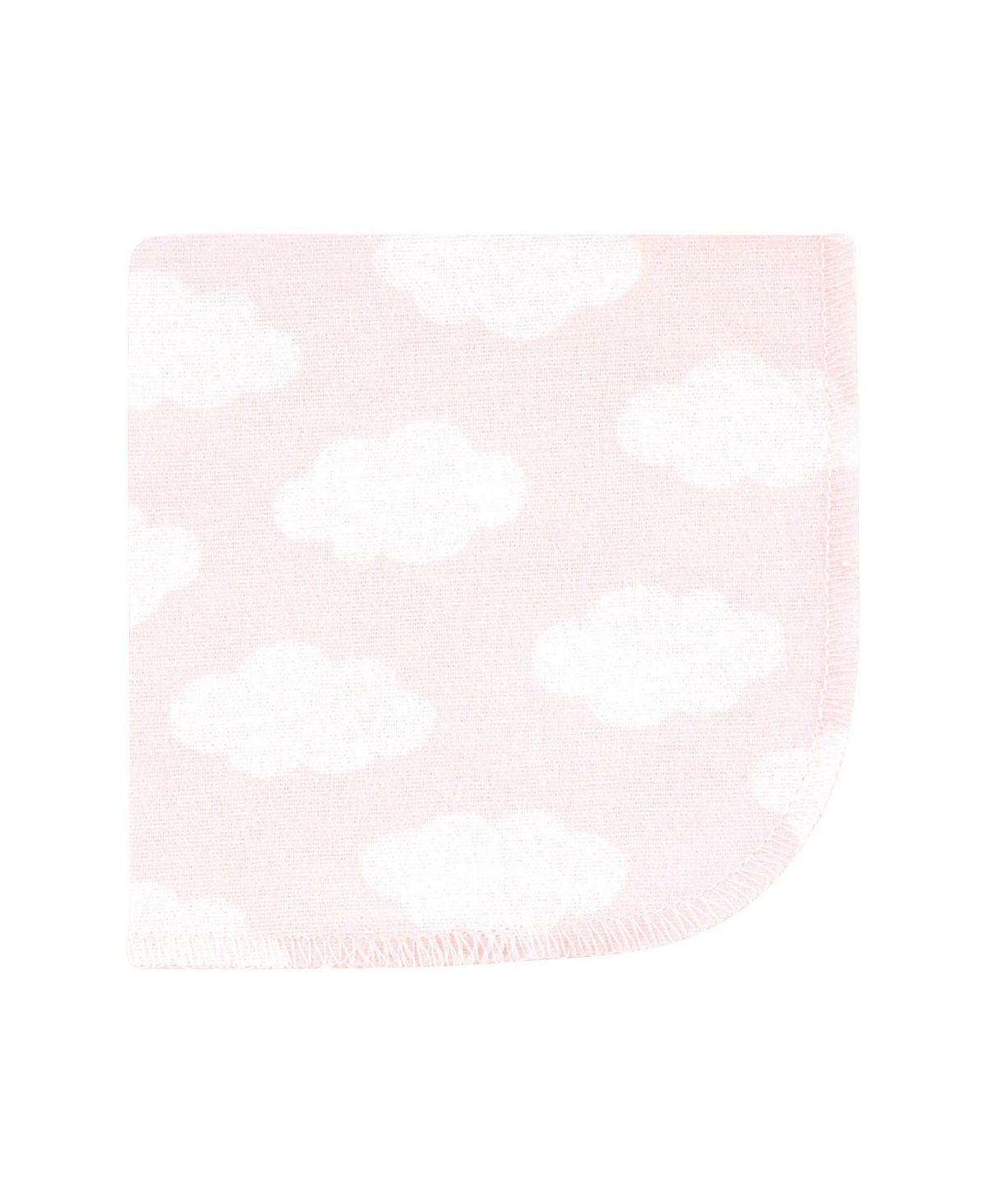 Hudson Baby Infant Girl Flannel Cotton Washcloths, Unicorns Rainbows 12 Pack, One Size - Unicorns rainbows 12 pack