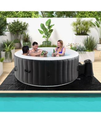 70 Inches Round SPA Pool Hottub with 110/130 Air Jets Electric Heater Pump