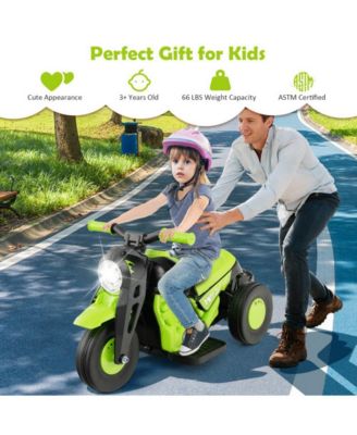 6V Kids Electric Ride on Motorcycle with Bubble Maker and Music