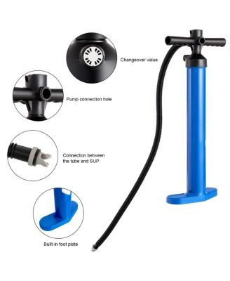 Double Action Manual inflation SUP Hand Pump with Gauge