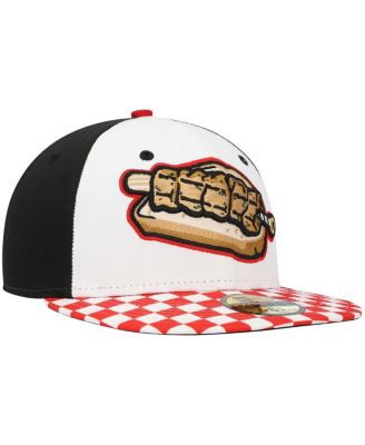 Men's White Binghamton Rumble Ponies Theme Night 59FIFTY Fitted Hat