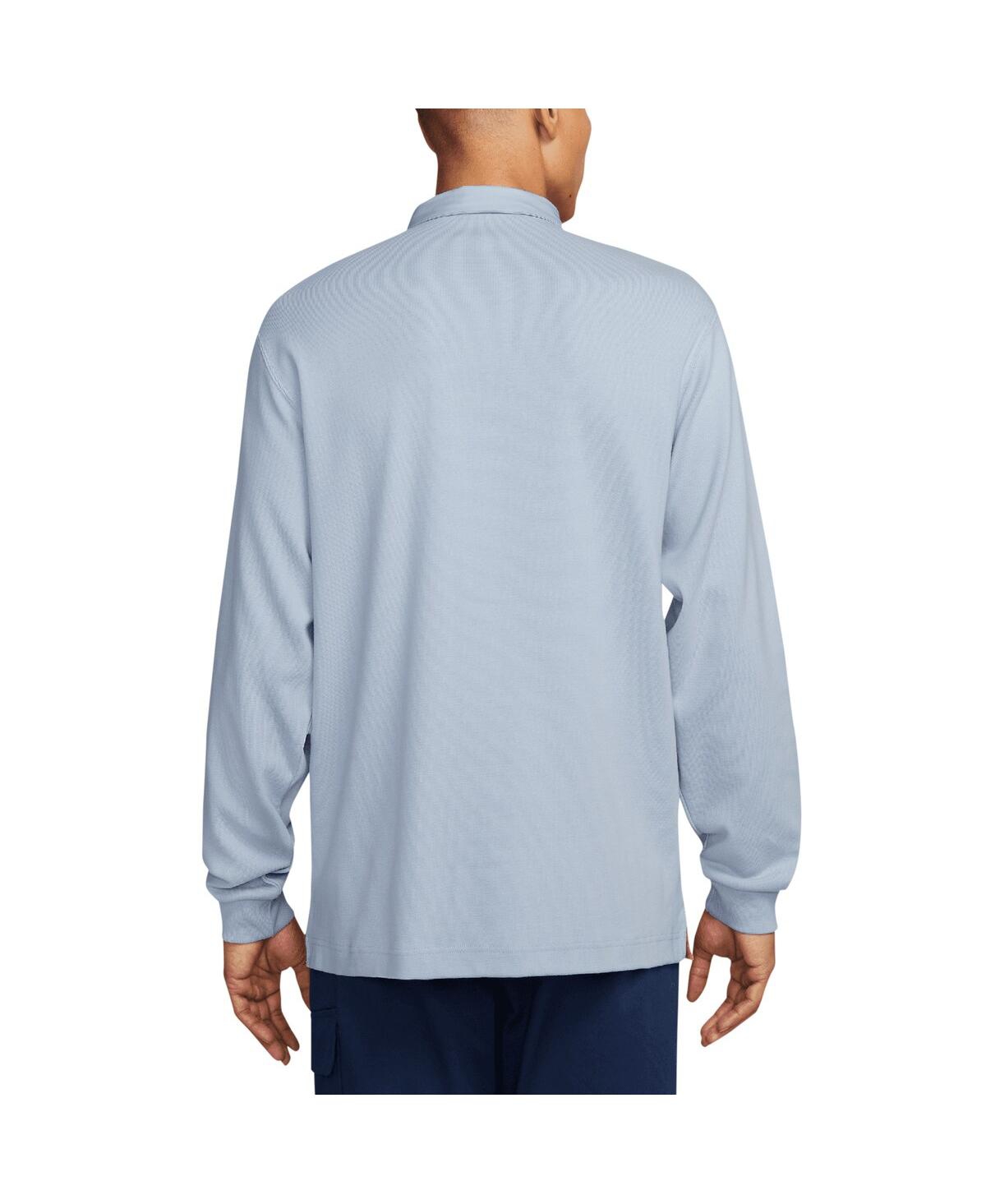 Nike Men'sUsmnt Rugby Long Sleeve Top - Light Blue