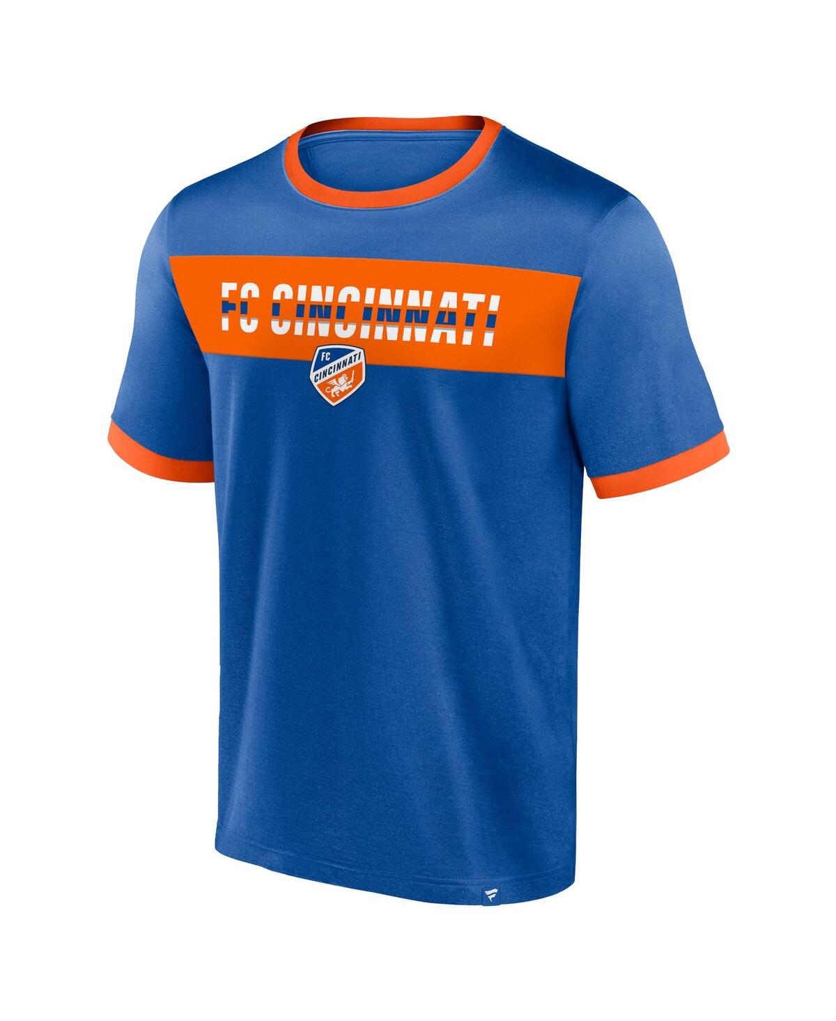 Fanatics Men'sFc Cincinnati Advantages T-Shirt - Blue, Orange