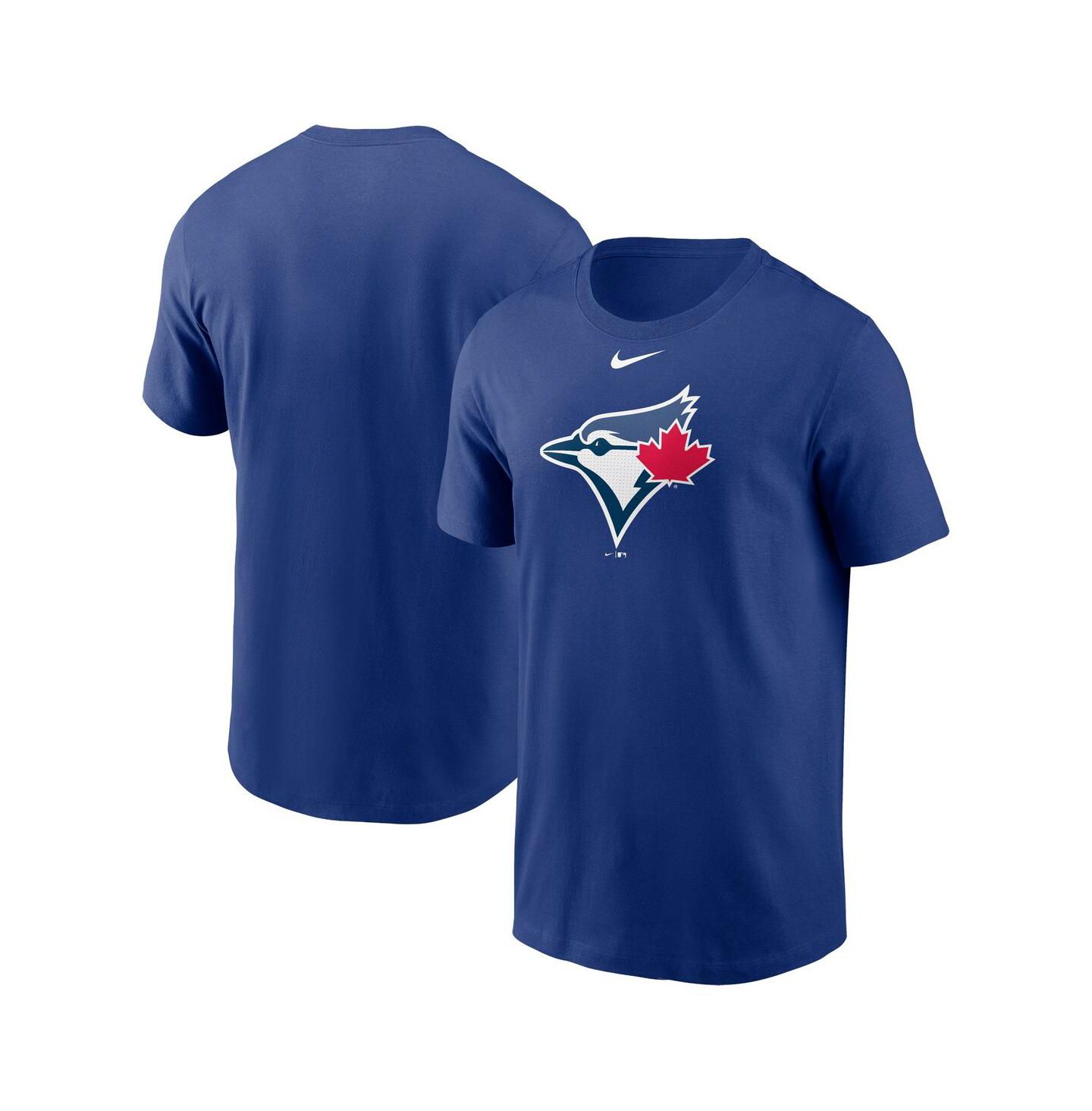 Мужская футболка Nike Royal Toronto Blue Jays Fuse Logo — фото 1