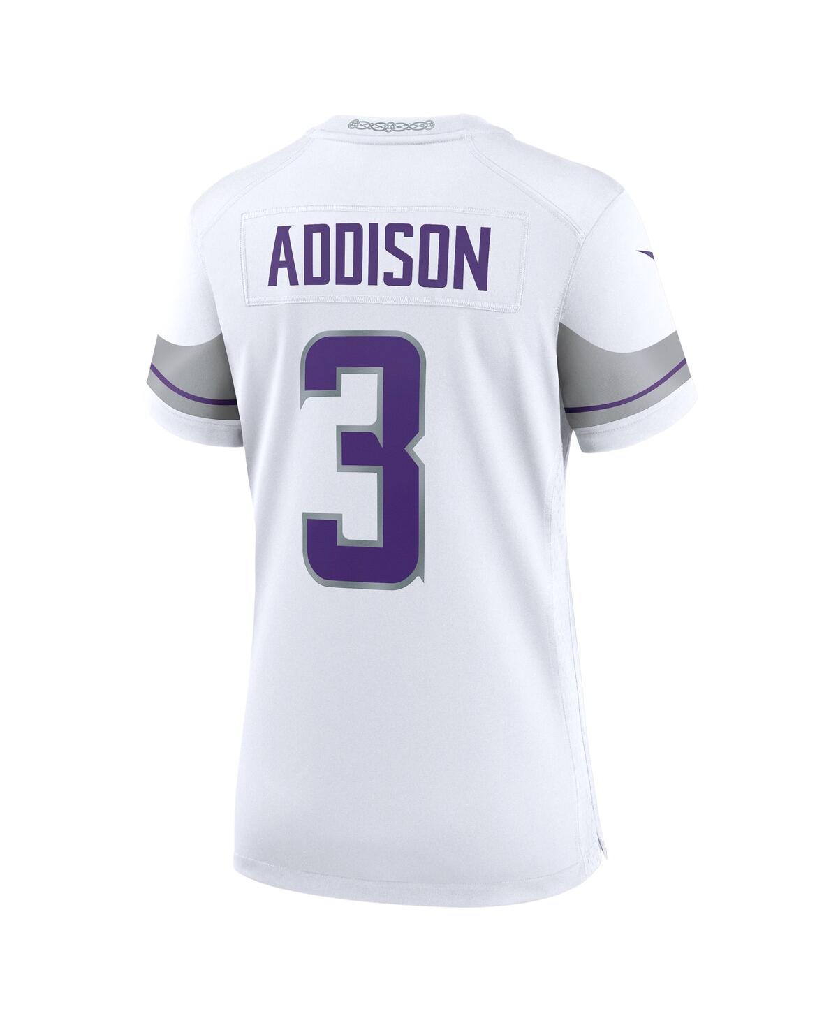 Nike Women's Jordan AddisonMinnesota Vikings Alternate Game Player Jersey - White