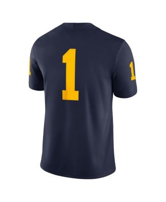 Men's 1 Michigan Wolverines Game Jersey