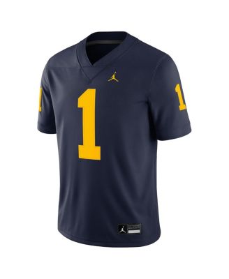 Men's 1 Michigan Wolverines Game Jersey