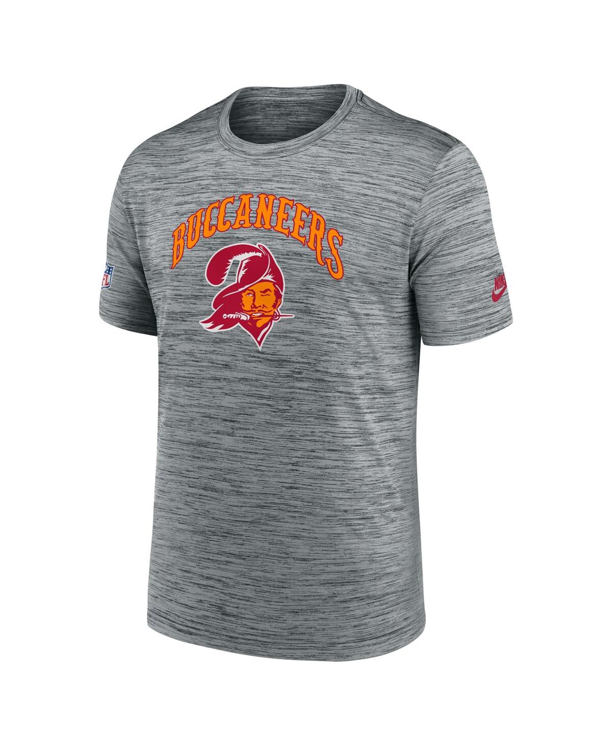 Nike Men's Gray Tampa Bay Buccaneers Velocity Alternate Logo Performance T-shirt In Gray
