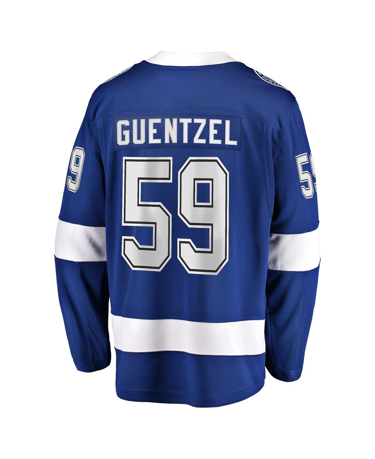 Fanatics Men's Jake GuentzelTampa Bay Lightning Home Premier Breakaway Player Jersey - Blue