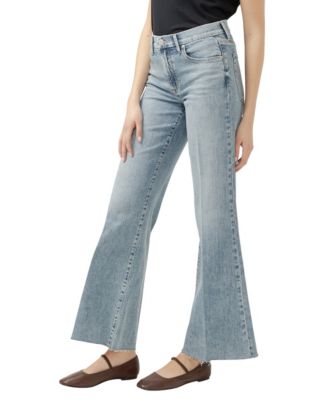 70s Women's High Rise Wide Leg Jeans