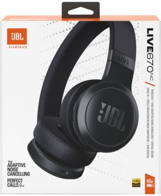 Live 670NC Wireless On-Ear Headphones with True Adaptive Noise Cancelling