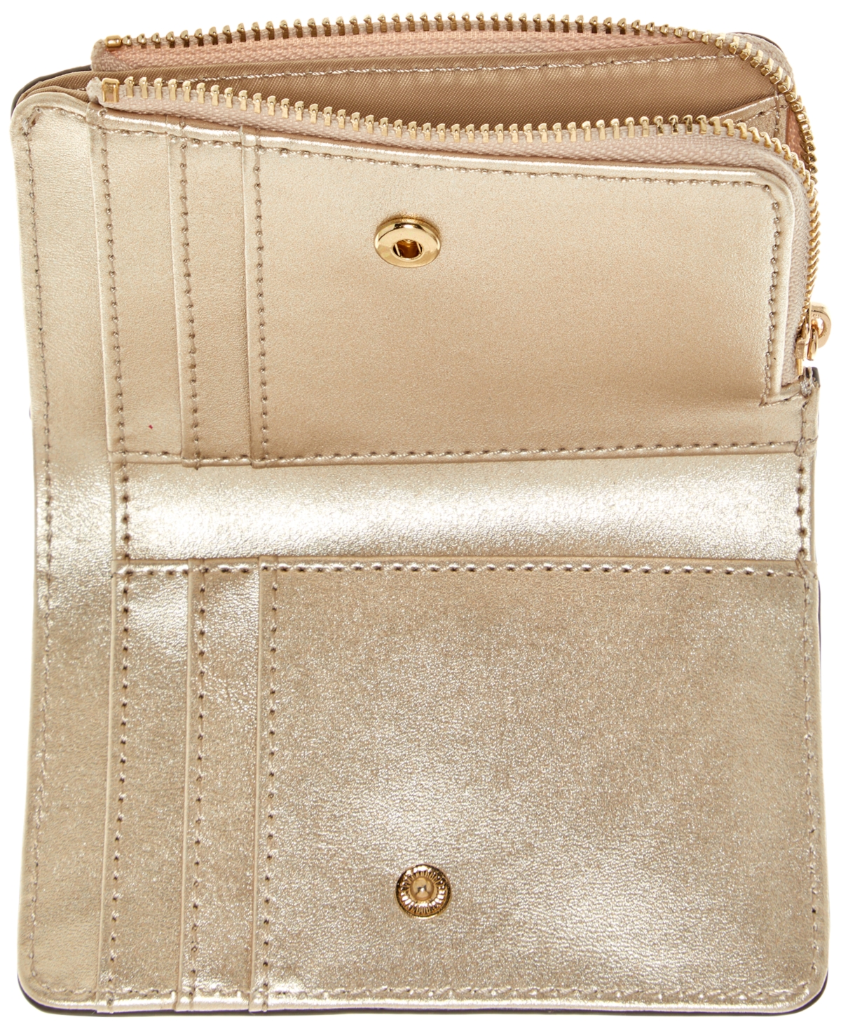 Guess Glimmer Slg Zip Around Boxed Card Case, Created For Macy's