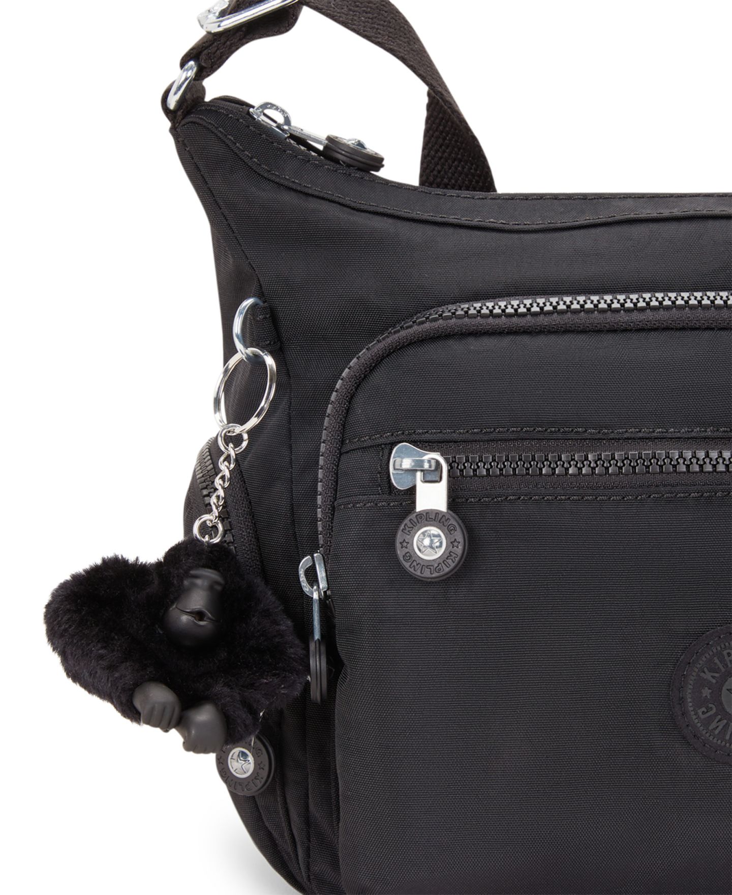 Женская сумка Kipling Gabbie Small Crossbody, цвет: Чёрный — фото 4