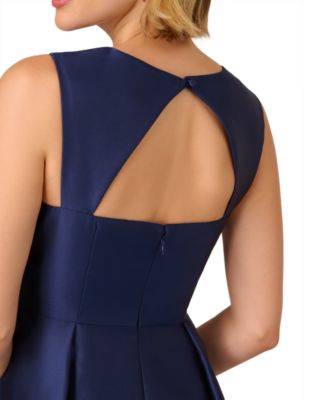 Women's Sweetheart-Neck Mikado Gown