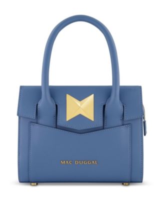 Gold Plated Hardware Small Leather Tote Bag