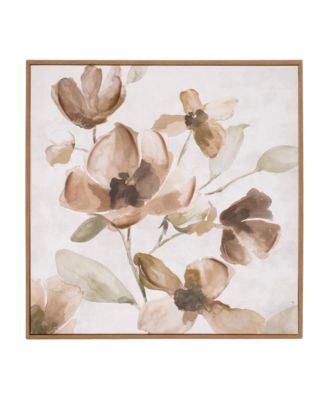 Floral Block for Charming Home Decor and Stylish Accents (Set of 2)