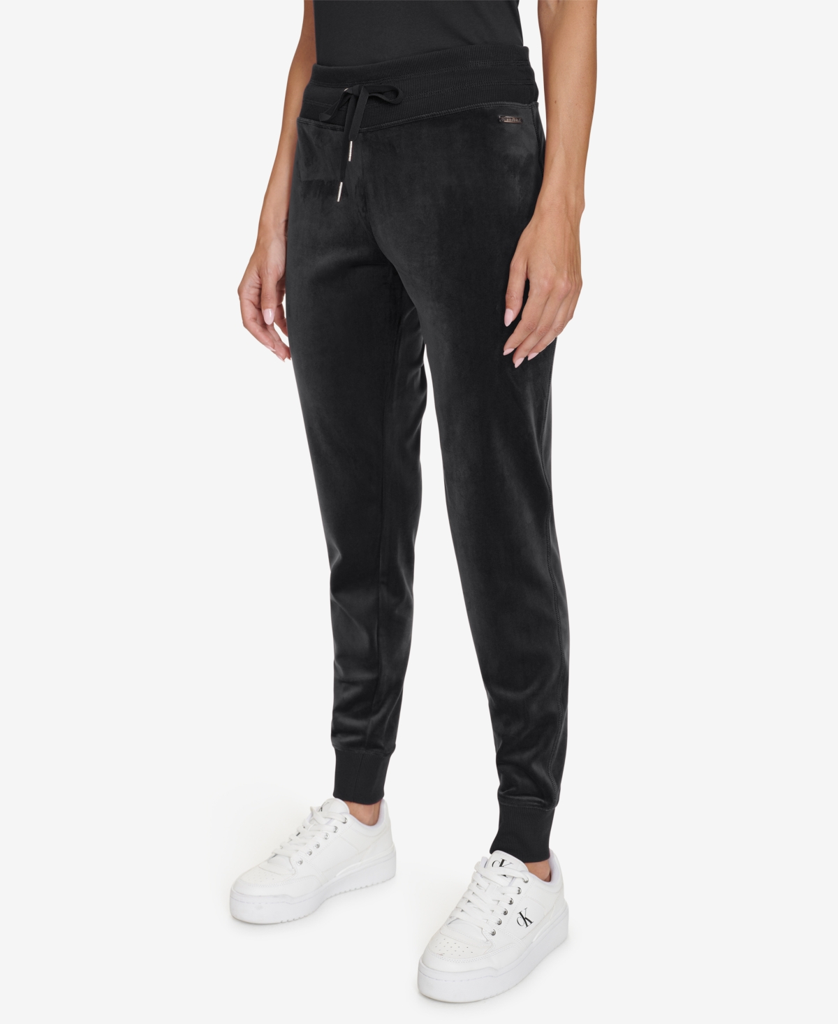 Calvin Klein Women's Velour Jogger Pants