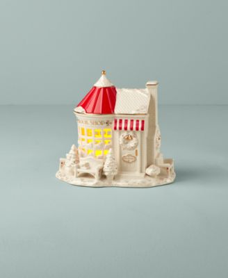 Mistletoe Park Village Book Store Lit Figurine, Exclusively at Macy’s