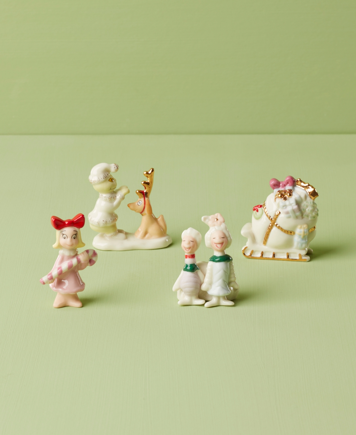 Lenox Whoville 4 Piece Figurine Accessory Set