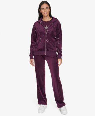 Calvin klein purple hoodie on sale