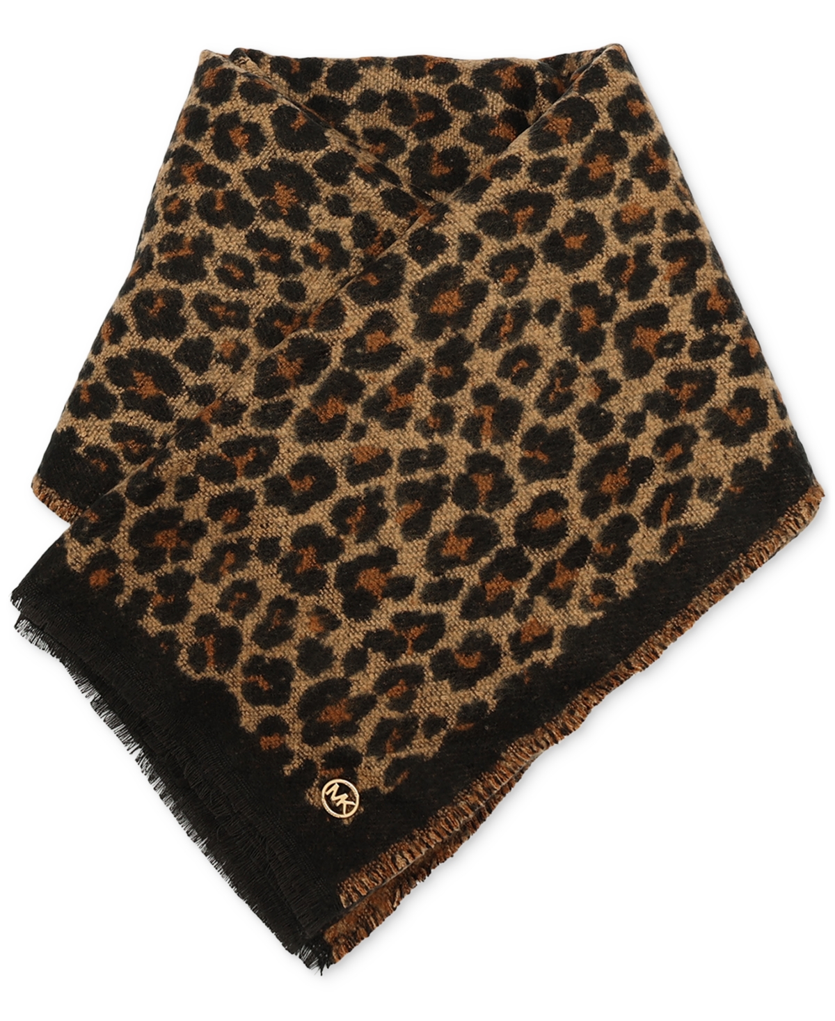 Michael Michael Kors Women's Boucle Leopard-Print Scarf