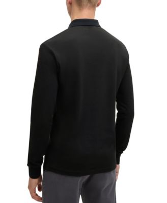 Men's Logo Patch Slim-Fit Polo