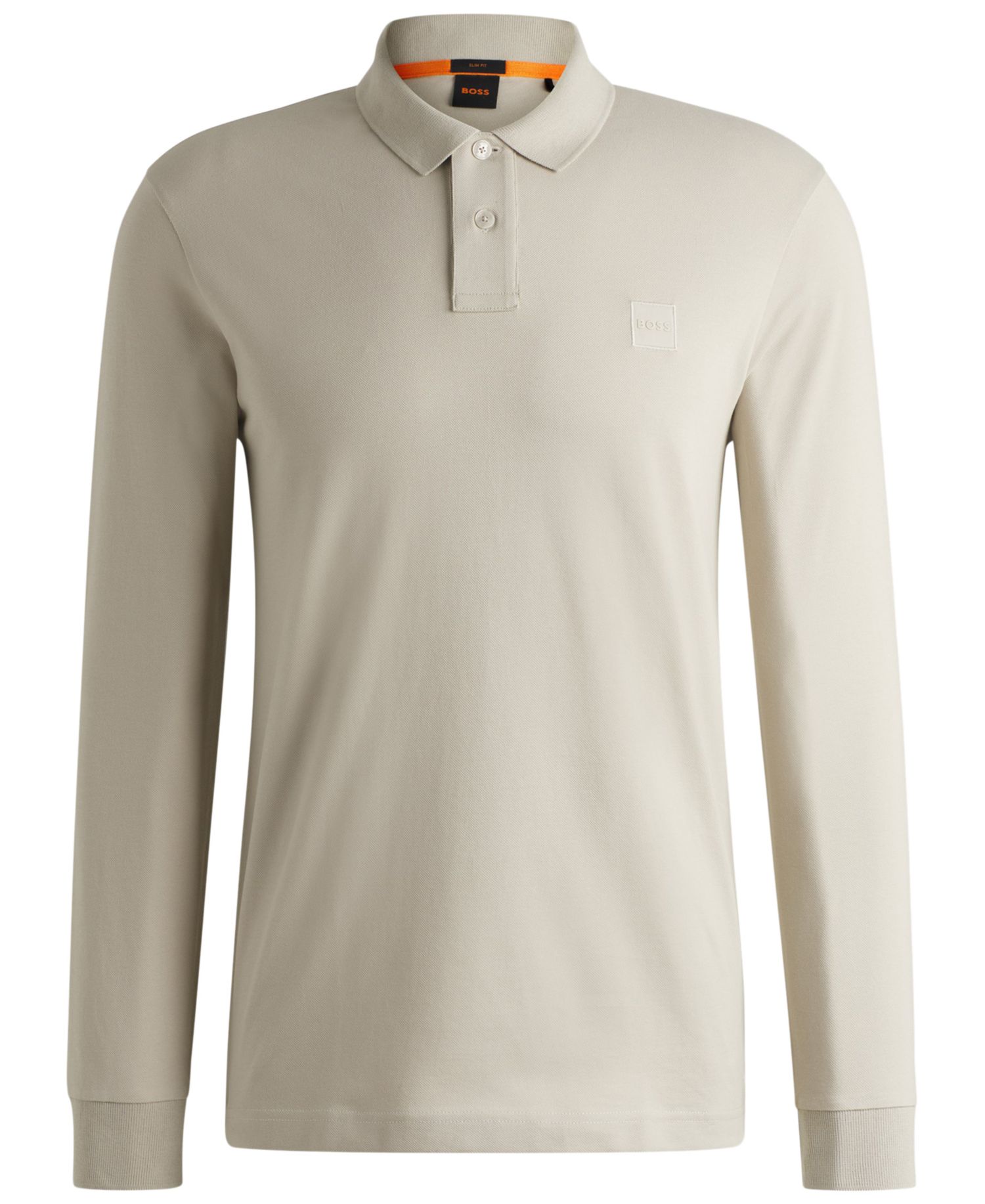 Men's Logo Patch Slim-Fit Polo